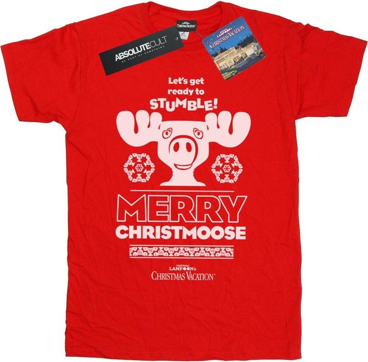 National Lampoon´s Vacation National Lampoon's Christmas Vacation Merry Christmoose TShirt (L)