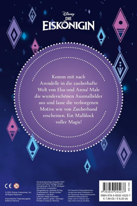 Actual product image Panini Disney The Ice Queen: Magical colouring fun: Discover hidden motifs!
