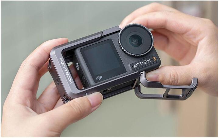 Actual product image Pgytech DJI Osmo Action 3 Camera Cage (Osmo Action 3)