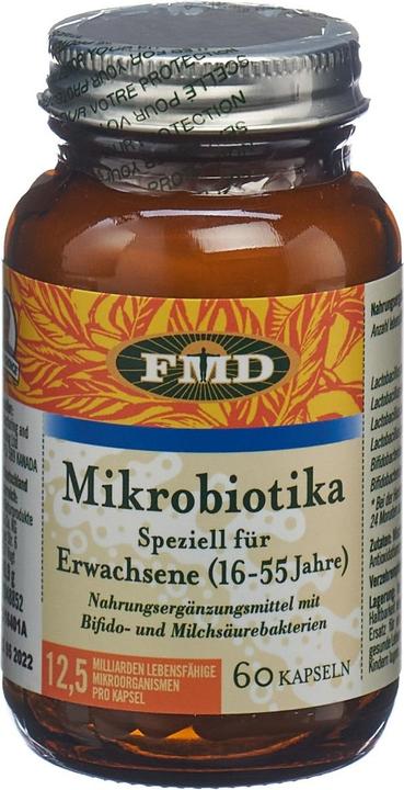 Udo's Choice Mikrobiotika Erwachsene 16-55 Jahre Kapsel (60 Stück, Kapseln, 183 g)