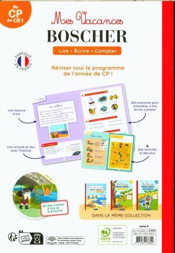 Produktbild Auzou France Mes vacances Boscher : lire, écrire, compter : du CP au CE1 (Französisch, Montigny Eric, 2025)
