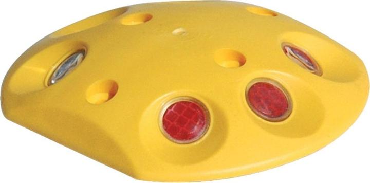 Actual product image HP Autozubehör Marker button with white/red reflectors polypropylene carbonate (1 piece)