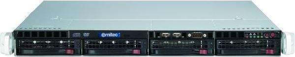 Produktbild Ernitec 1U 4 Bay Server - (Intel Core i7, 16 GB, Rack Server)