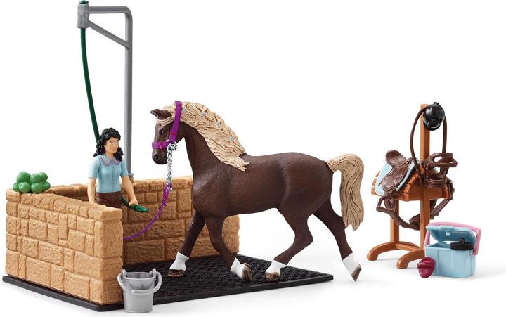 Immagine prodotto Schleich Box per il lavaggio dei cavalli con Emily e Luna di Hor