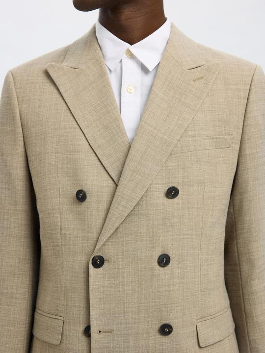 Actual product image Selected Homme Slim Fit Zweireihiger Blazer (102)