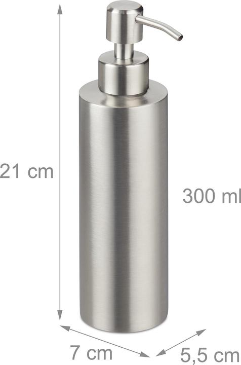 Actual product image Relaxdays 2x pump dispenser