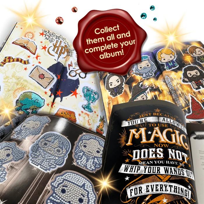 Produktbild Craft Buddy Harry Potter Crystal Art Sticker Pack