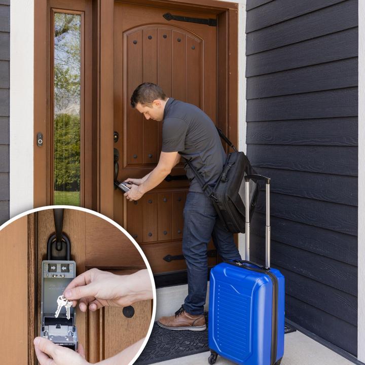 Image du produit Master Lock Boîte à clés avec arceau amovible 5480EURD