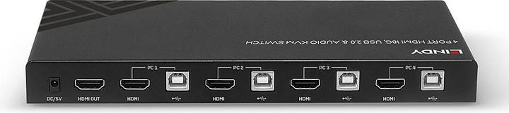 Actual product image Lindy KVM Switch