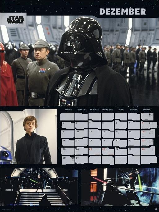 Produktbild Star Wars Broschur XL Kalender 2024 (45 x 30 cm, Deutsch)