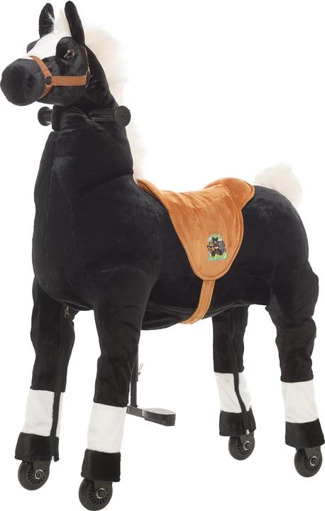 Actual product image Animal Riding Riding horse Maharajah X-Large, riding animal from 8 years, saddle height 80 cm, black