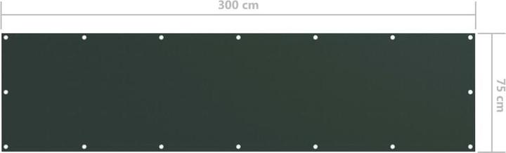 Image du produit VidaXL Balkon Sichtschutz (75 cm)