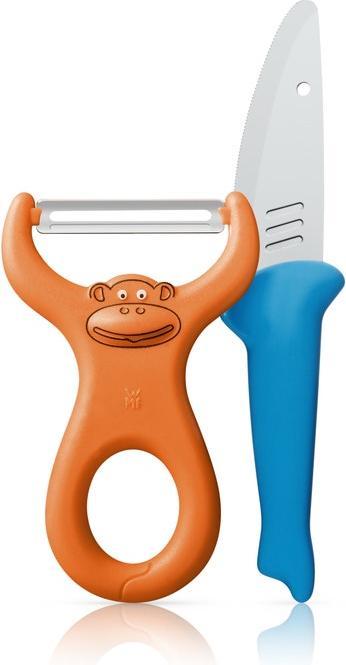 Produktbild WMF Kindermesser Schäler Kinderkoch Set 2tlg ab 6Jahren WillyMiaFred Kunststoff