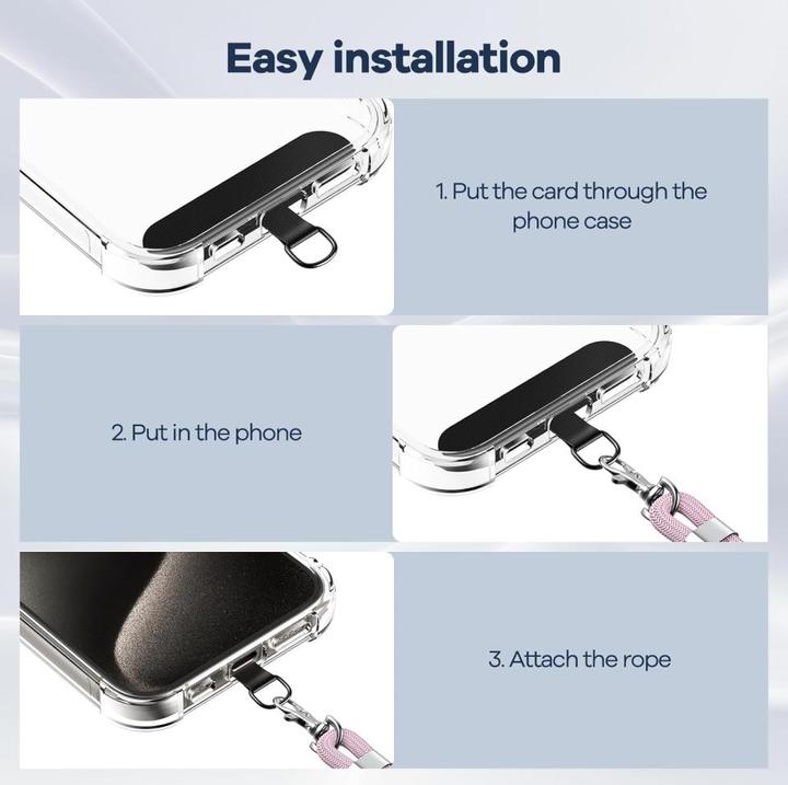 Produktbild Screenguard Universal Necklace Handykette für Smartphone Hüllen