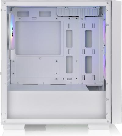 Actual product image Thermaltake Tt Versa H16 TG ARGB Snow White (mATX, Mini-ITX)