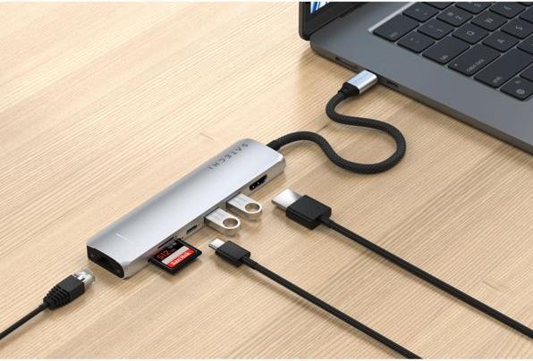 Image du produit Satechi Slim 7 (USB-C, 7 Ports)