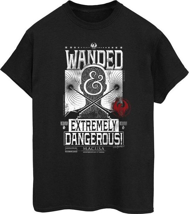 Produktbild Universal Textiles Wanded Extremely Dangerous Boyfriend Fit TShirt (XXL)