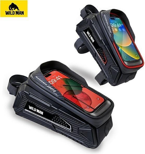 Actual product image Wildman Etui/uchwyt rowerowy M M30 sakwa na ramę czarna/black (Luggage carrier bag)