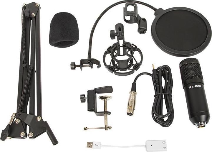 Image du produit Blow 33-052# microphone Black Studio microphone