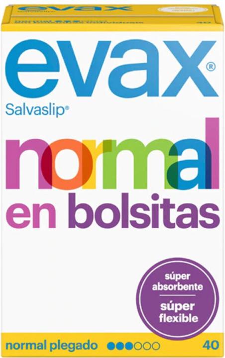 Actual product image Evax SALVA-SLIP normal en bolsitas 40 uds (40 x, Regular)