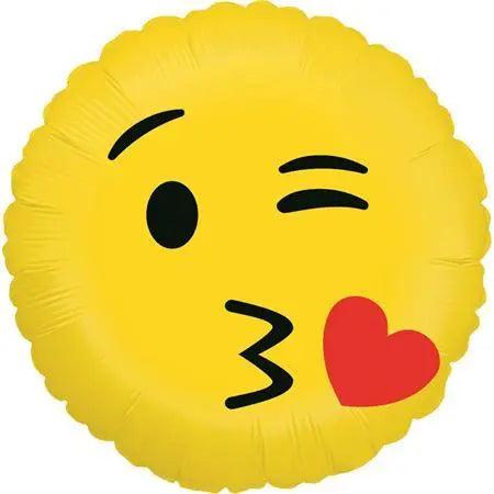 Produktbild Grabo Balloons Emoji Kuss Ballon