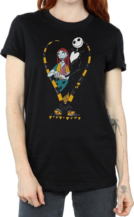 Immagine prodotto Disney Nightmare Before Christmas Jack And Sally Love Maglietta Ampia Donna (L)