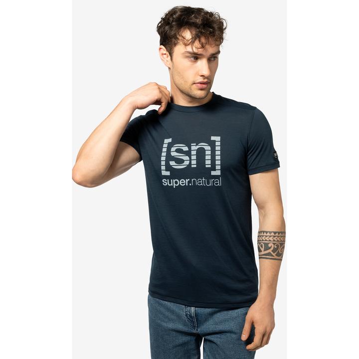 Produktbild Super Natural Grid Logo Tee (XXL)