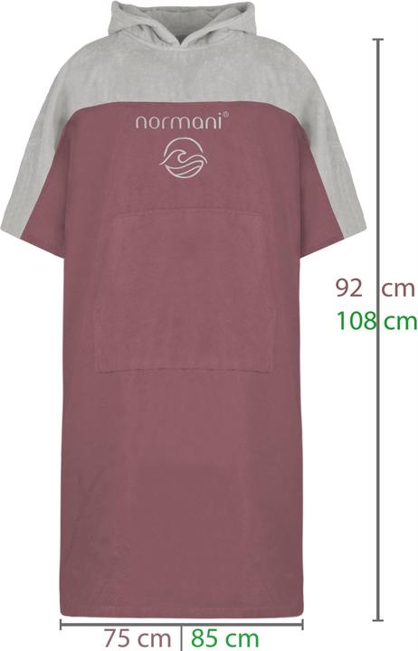 Actual product image Normani Surfer Poncho Kuta (XL)