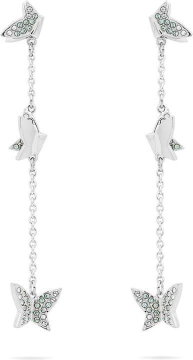 Swarovski Lilia Drop Ohrhänger Schmetterling Blau (Swarovski Metall)