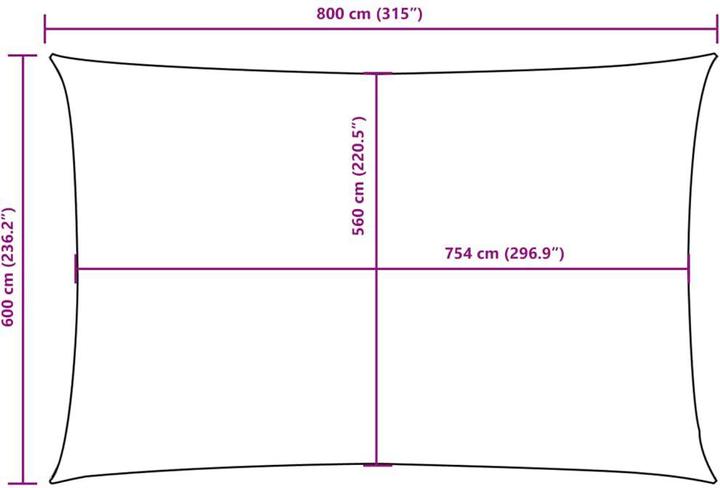 Image du produit VidaXL Nezhatok (600 x 800 cm)
