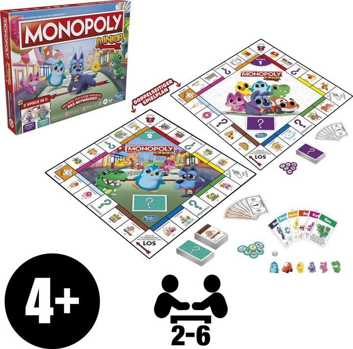 Produktbild Monopoly Junior (Deutsch)