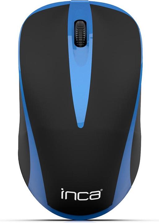 Produktbild Inca Maus IWM-221RSMV Nano-USB, Wireless, 1000 DPI, BL/SW (Kabellos)