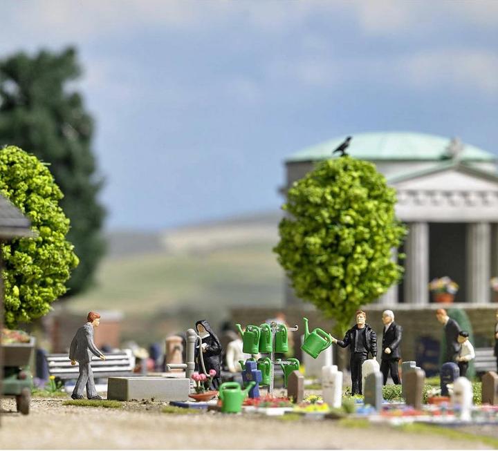 Produktbild Busch 1090 H0 Friedhof Bausatz