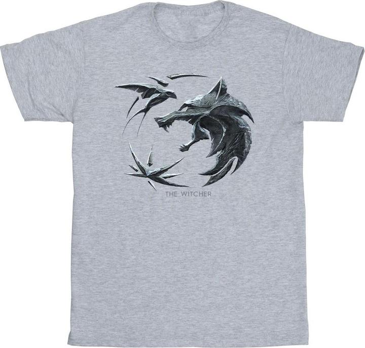 Image du produit Netflix - T-shirt THE WITCHER WOLF LOGO - Homme (XXL)