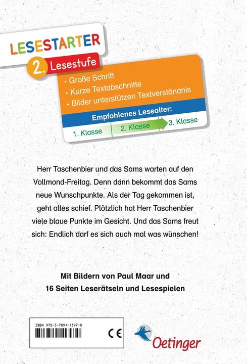 Immagine prodotto Das Sams darf sich was wünschen (Tedesco, Paul Maar, 2019)