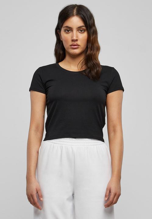 Actual product image Urban Classics Ladies Stretch Jersey Cropped Tee (S)