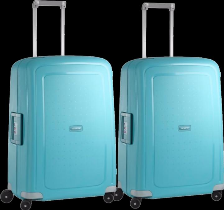 Samsonite S'Cure Spinner 69cm Duo Pack Aqua Blue (79 l)