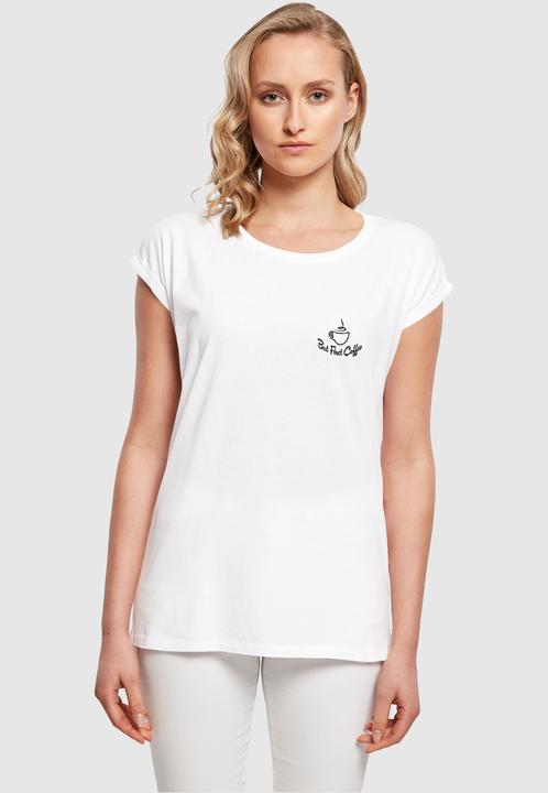 Immagine prodotto Merchcode Ladies But First Coffee - Maglietta a spalla estesa - 117869 (4XL)
