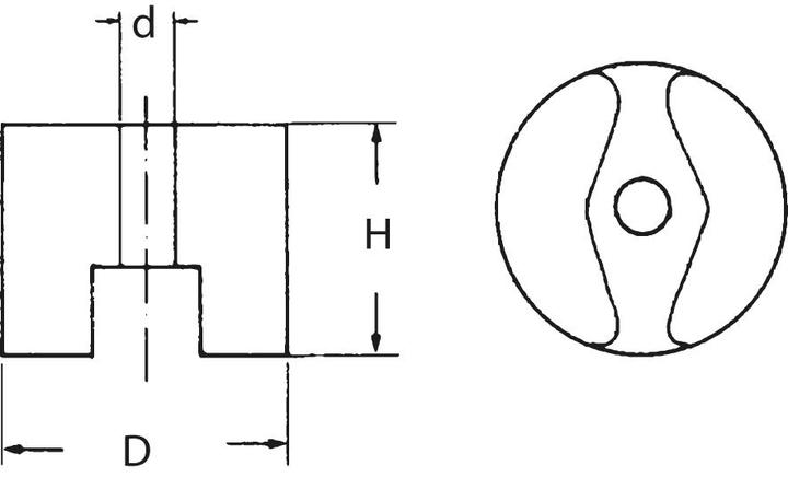 Produktbild Magni Knopfmagnet 19,1x12,7mm FORTIS (1 x)