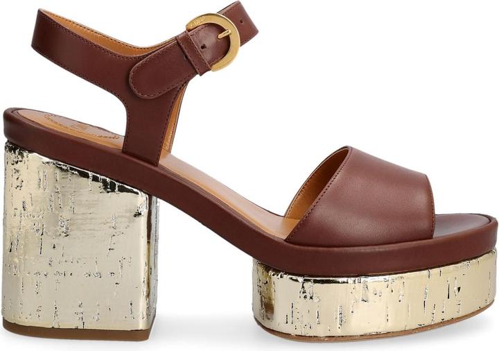Immagine prodotto Chloé Chlou00e9 Odina Leather Sandals (35)