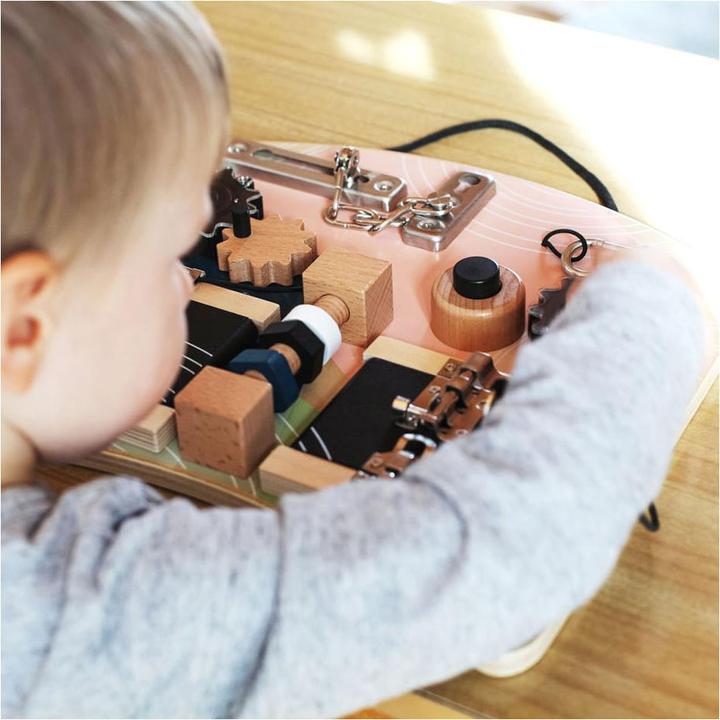 Actual product image small foot Motor Activity Board Locks and Rotation