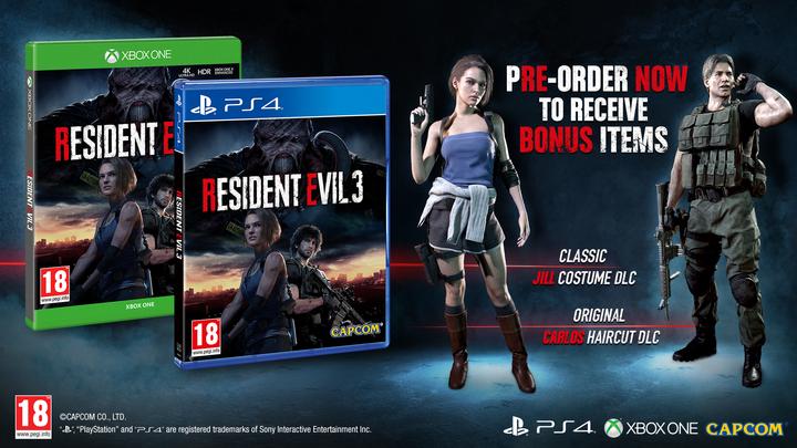 Immagine prodotto Capcom Resident Evil 3 Standard PlayStation 4 (PS4, EN)
