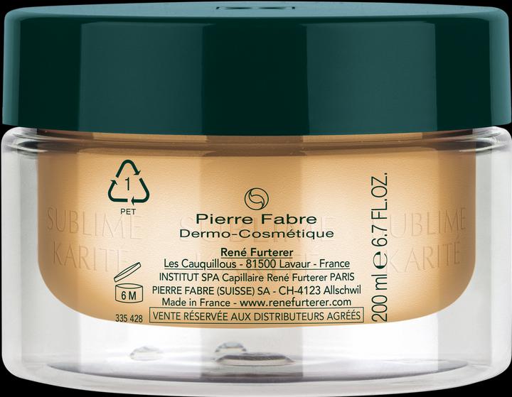 Actual product image Rene Furterer Sublime Shea Moisturiser (200 ml)