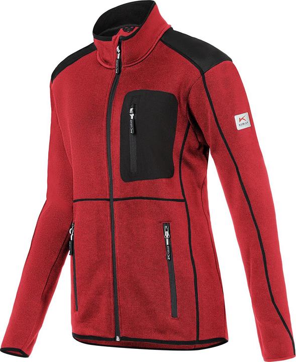 Image du produit Kübler Cardigan femme rouge moyen/noir Forme 1444 Taille L (L)