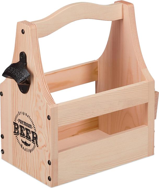 Produktbild Relaxdays Bierträger (1 x, 28.5 x 16 x 30 cm)