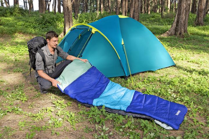Productafbeelding Bestway 2-in-1 slaapzak Wanderlite™ met geïntegreerd, opblaasbaar slaapmatje 203 x 75 x 9 cm (198 cm)