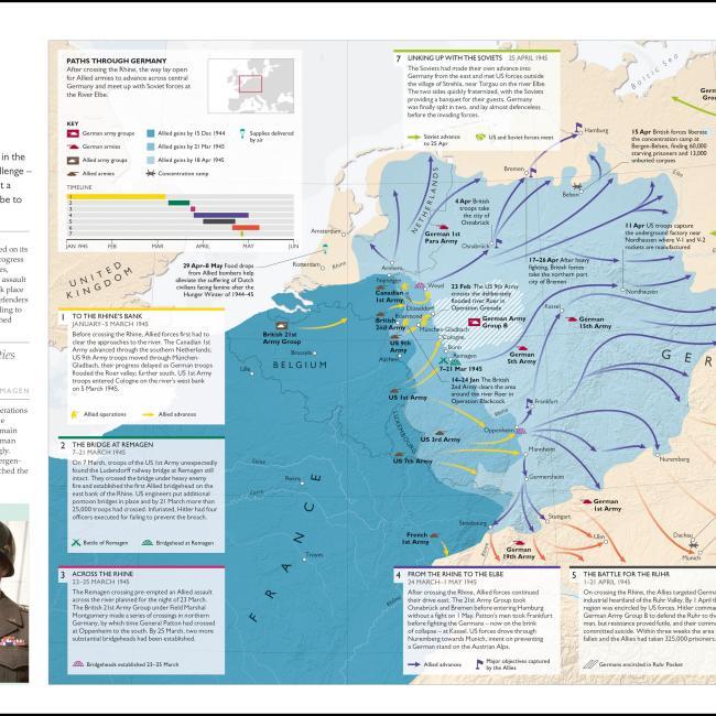 Image du produit World War II Map by Map (Anglais, Peter Snow, Richard Overy, Collectif, DK, 2019)