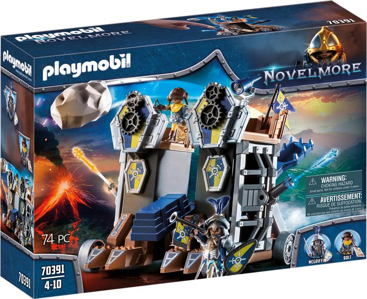 Immagine prodotto Playmobil Novelmore Fortezza della Catapulta mobile (70391, Playmobil Novelmore)