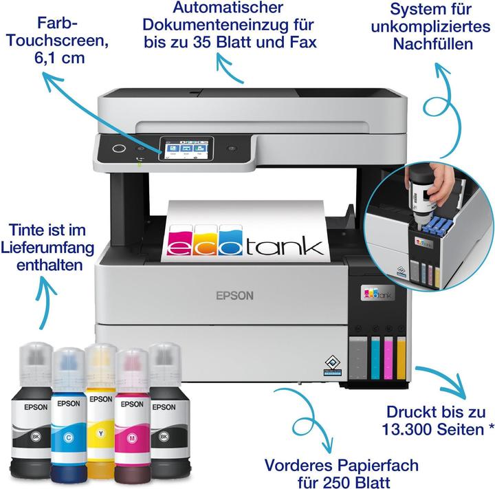 Actual product image Epson EcoTank ET-5170 (Ink tank, Colour)