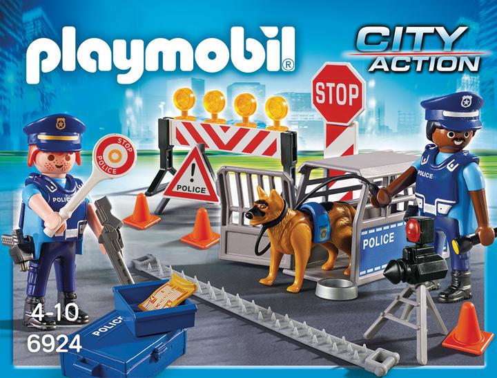 Produktbild Playmobil Police-Strassensperre (6878, Playmobil City Action)